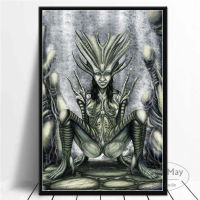 Hr Giger Li Ii Alien Posters And Prints Canvas Painting Wall Pictures For Living Room Abstract Decorative Home Decor Plakat