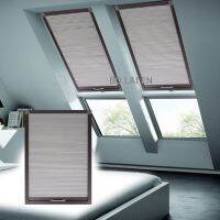 Cellular Shades for Skylight Attic Roof Balcony Cordless Honeycomb Blinds With 100 Blackout Fabric Heat Insulation Custom Made