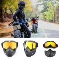 TPU Motorcycle Goggles Cycling Riding Sunglasses Wind-proof Eye Protection Glasses Sand-proof Tactical s Dropshipping