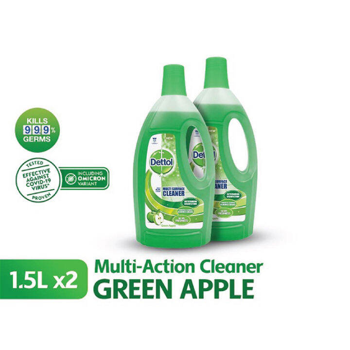 Dettol Multi Surface Cleaner Value Pack (2x1.5L) Lazada
