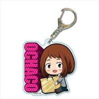 แฟชั่นญี่ปุ่น Anime My Hero Academia Keychain อะคริลิคสองด้านโปร่งใส Key Chain แหวนอุปกรณ์เสริมผู้หญิงผู้ชายเครื่องประดับของขวัญ