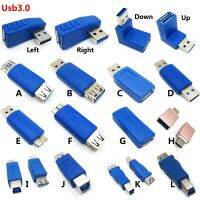 【CW】☫❁❇  1pcs Angled USB 3.0 Male to Female Usb Printer adpater conversion head start plug Type-c usb M/F micro-b connector