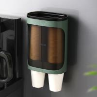 [COD] Disposable cup taker vibrating water dispenser storage paper automatic drop device shelf wholesale on behalf of