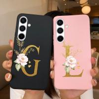 เคสสำหรับ Samsung Galaxy A54 5G เคสนิ่มมีตัวอักษรซิลิโคนน่ารักสำหรับ GalaxyA54 Samsung Coque Galaxy A54ถุงเคสกันกระแทก54 5G เคสฝาหลังรองรับ Capa