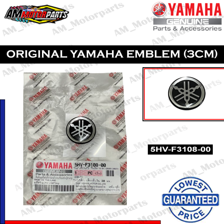 ORIGINAL YAMAHA EMBLEM 3CM | Lazada PH