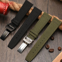 Nylon watchband for I-WC IW377724 IW371614 watch strap 20mm 21mm 22mm celet black armygreen blue canvas wrist belt watch band