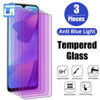 3Pcs Anti-Blue Light กระจกนิรภัยสำหรับ OPPO A54S A55S A53S A57S A77S A16 A17 A57 A77 A97 Reno 8Z 7Z 6Z 8 Pro Protector แก้ว-fi9o