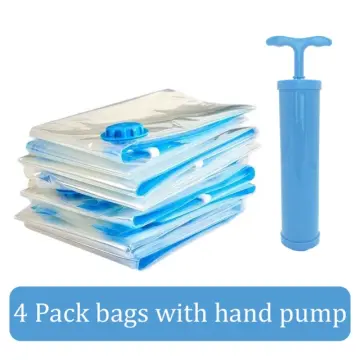 Vacuum Storage Bags Travel Compression Package Compressed Closet Home  Organizer for Pillows Clothes Bedding Foldable Seal