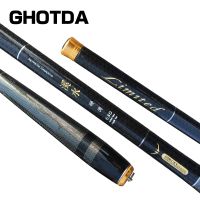 GHOTDA Stream Fishing Rod Carbon Telescopic Hand Pole Ultra Ultrafine Carp