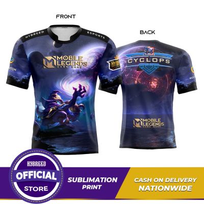 CYCLOPS DEFAULT SKIN Mobile Legends Full Sublimation Tshirt Premium Quality