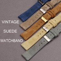 （Bar watchband）นาฬิกาข้อมือสายหนังนิ่มวินเทจ18มม. 20มม. 22มม. อุปกรณ์เสริมสายรัดสายรัดข้อมือหนังแท้สายนาฬิกาปลดเร็วสำหรับนาฬิกาแบรนด์