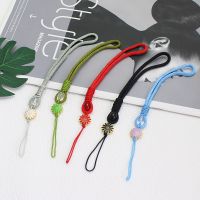 Colorful Nylon Lanyard Keychain Personalized Braided Phone Charm Universal Strap Functional Waist Rope for Bags Decorative