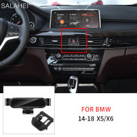 Hot Gravity รถผู้ถือศัพท์มือถือสำหรับ BMW X5 F15 2013-2018 X6 F16 2014- Air Vent Mount GPS สนับสนุนขาตั้งอุปกรณ์ตกแต่งภายใน