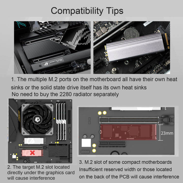 m-2-m15-eguan-หม้อน้ำ-ssd-2280-ssd-ปิดเสียงได้อย่างมืออาชีพประสิทธิภาพสูงใช้งานได้นานเครื่องอลูมิเนียมเคสระบายความร้อนได้อย่างรวดเร็วสถานะของแข็งฮาร์ดดิสก์แผ่นความร้อนระบายความร้อนสำหรับคอมพิวเตอร์เดส