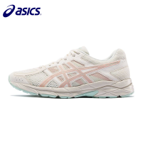 Asics 2023 GEL-CONTEND 4บัฟเฟอร์รองเท้าวิ่งมาราธอนรองเท้ากีฬาผู้หญิง T8D9Q-106