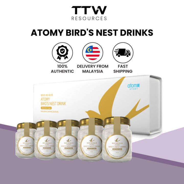 Atomy Bird's Nest Drinks(45ml x 5 bottles) Lazada