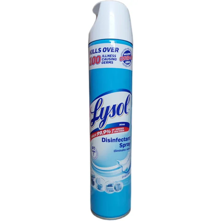 Lysol Disinfectant Spray Crisp Linen Scent 510 grams | Lazada PH