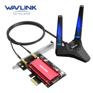 Wavlink 2023 New AX5400M WiFi 6E PCIe Network Card, Tri