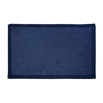 "Buy now"พรม Coral Fleece KASSA HOME รุ่น Carpet-1-NB ขนาด 100 x 160 x 2.5 ซม. สีน้ำเงิน*แท้100%*