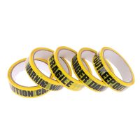 1 Roll 25m Warning Tape Remind Work Safety DIY Sticker For Mall Store School Danger Adhesive Tapes Caution Barrier