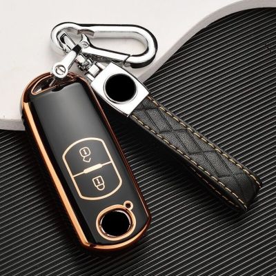Car Key Fob Case Cover For Mazda 2 3 6 Axela CX-5 CX-3 CX-7 CX-8 CX-9 Atenza Keychain Accessories
