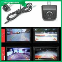 JUICYPEACHNU กล้องมองหลังคุณภาพสูงจอดรถถอยหลัง8 LED Kamera Spion CCD กล้องจอดรถ HD การมองเห็นได้ในเวลากลางคืน170องศา