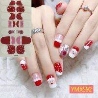 【YF】™  14Tips/Sheet Christmas/Halloween Stickers Pumpkin Manicure Accessories YMX