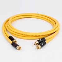 VMC DH D102 MK III HYBRID RCA Kabel Kawat Interkoneksi dengan Colokan RCA Berlapis Emas Hifi Audio RCA Ke Kabel Ekstensi RCA