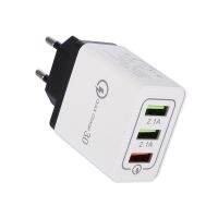 3.0ชาร์จสำหรับที่ชาร์จแทบเล็ตแดปเตอร์3USB ปลั๊ก