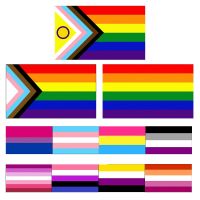 90x150cm 3x5FTS InterSex Inclusive Progress Pride Flag GAY Replacement Parts