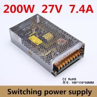 【hot】✴℗ 200W 27V 7.4A Output Switching power supply for Strip Printequipment Input ac 110-220V s-200-27