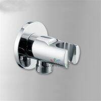 Brass Handheld Shower Holder Support Rack with Hose Connector Wall Elbow Unit Spout water inlet angle valve