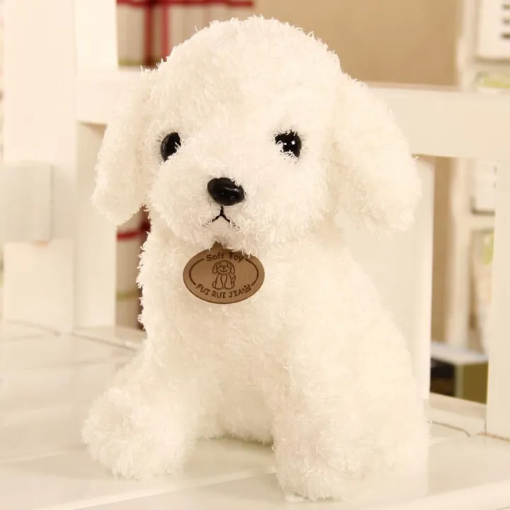 Realistic Teddy Dog Lucky Puppy Cute Simulation Dog Toy Doll Ragdoll ...