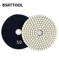 BSRTTOOL 1 Piece 100mm Diamond Polishing Pad For Granite Marble Wet Use Concrete Sander Pad Diamond TooI