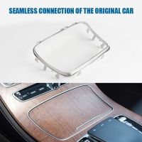 hot！【DT】☃  Console Ashtray Cup Holder Strip Trim Frame for E Class W213 2015-2020 Car Accessories