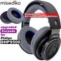 【Audio player】 มิโซไดโกะอัปเกรดเบาะรองที่ครอบหูอะไหล่สำหรับ Philips หูฟัง SHP9500