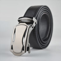 2022 New Version Of Automatic Buckle Belt Mens Scratch-Resistant Wear-Resistant Lychee Pattern Youth Men Business Fashion Belt