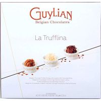 Happy moment with us ? Guylian La Trufflina; Belgian chocolate with praline filling (180 grams).กีเลี่ยนช็อกโกแลตทรัฟฟาริน่า 180กรัม?