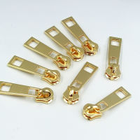20pcs5#Golden brass zipper puller is used for clothing and home luggage metal zipper puller
