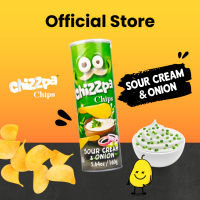 Chizzpa Potato - มันฝรั่งทอดกรอบ รสซาวน์ครีม | สีเขียว 160g / 1 กระปุก