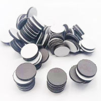 102550100 PCS Round self adhesive disc magnets round rubber magnetic DIY Crafts 12mm x 2mm