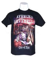 เสื้อวง Avenged Sevenfold ร็อคในตำนาน อมตะ อะเว็นจด์เซเวนโฟลด์ A7X ไซส์ยุโรป PTB1147