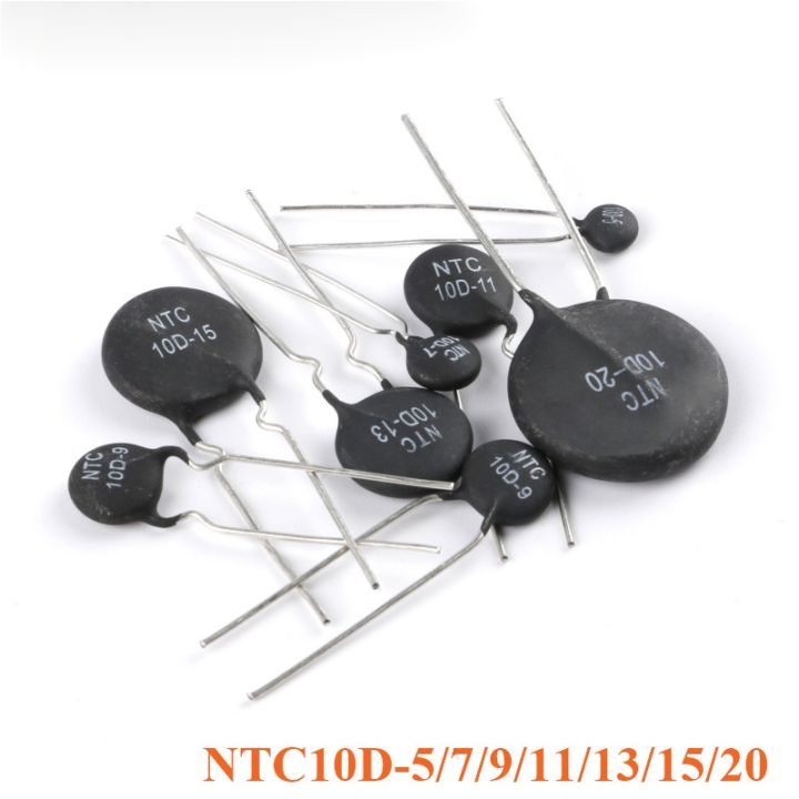 lz-20pcs-ntc-10d-ntc10d-thermistor-10d-5-10d-7-10d-9-10d-11-10d-13-10d-15-10d-20-negative-temperature-coefficient-thermal-resistor