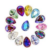 【CW】 50Pcs/Lot Rhinestones Color Rhinestone Gem Stone Gold Glass Manicure De