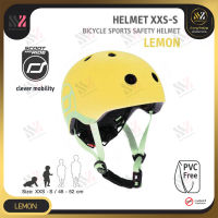 Scoot &amp; Ride Highway Helmet ( XXS-S ) หมวกกันน็อคเด็ก ขนาด 48-52 ซม. สำหรับเล่น Scooter สวมใส่ง่าย มาพร้อมไฟ LED 3 ระดับ