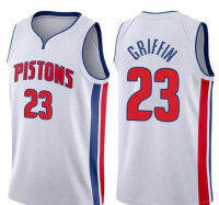 2021 New City Blue Blake 23 Griffin killian 7 Hayes derrick 25โรสบาสเกตบอลทัวร์นาเมนต์9 Grant jerseys Edition สีขาวสีเทาสีแดง JERSEY