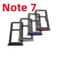 SIM Card Tray For Xiaomi Redmi Note 7 Simtray Holder Slot Cellphone Part