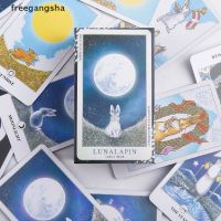 [FREG] Rabbit Tarot Deck Lunalapin Rabbit Tarot Cards Tarot Card Game Gift FDH 5211028☎