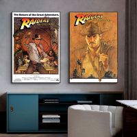 Raiders of the Lost Ark (1981) Movie Poster Posters and Prints Wall Art PicturesHome DecorationCanvas Poster