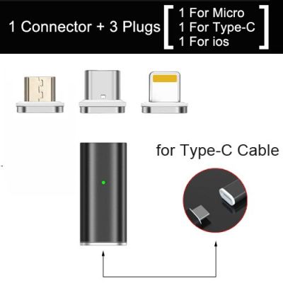 เครื่องชาร์จ Huawei Mate 30 S10 Samsung แม่เหล็ก TYPE-C CANDYEIC USB C ระบบชาร์จแม่เหล็กสำหรับชาร์จ Xiaomi Redmi